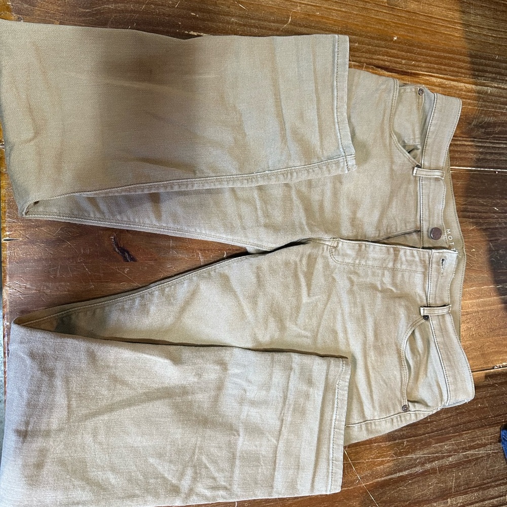 Mott & Bow Khaki SLIM MERCER JEANS